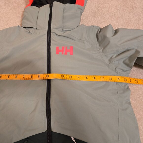 Helly Hansen Jacket Youth 14 Dark Green /Moss NEW Jr. Stellar Ski - Picture 13 of 16